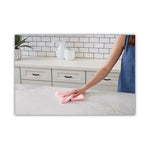 Load image into Gallery viewer, Microfiber Cleaning Cloths, 16 X 16, Pink, 24/pack