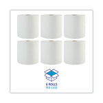 Load image into Gallery viewer, Boardwalk Green Universal Roll Towels, 1-ply, 8" X 800 Ft, Natural White, 6 Rolls/carton
