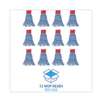 Load image into Gallery viewer, Pro Loop Web/tailband Mop Head, Blue, Large, 12/carton