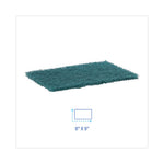 Load image into Gallery viewer, Heavy-duty Scour Pad, 6 X 9, Green 15/carton