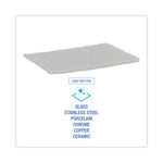Load image into Gallery viewer, Light Duty Scour Pad, White, 6 X 9, White, 20/carton