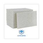 Load image into Gallery viewer, Light Duty Scour Pad, White, 6 X 9, White, 20/carton