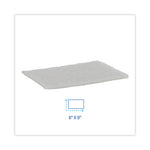 Load image into Gallery viewer, Light Duty Scour Pad, White, 6 X 9, White, 20/carton