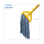 Load image into Gallery viewer, Mop Head, Standard Head, Cotton/synthetic Fiber, Cut-end, #16., Blue