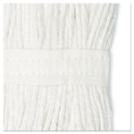 Load image into Gallery viewer, Cut-end Wet Mop Head, Cotton, White, #20, 12/carton