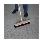 Load image into Gallery viewer, Floor Brush Head, 2.5" Black Tampico Fiber Bristles, 18" Brush