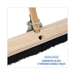 Load image into Gallery viewer, Floor Brush Head, 2.5" Black Tampico Fiber Bristles, 36" Brush
