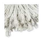 Load image into Gallery viewer, Cut-end Wet Mop Head, Cotton, No. 24, White 12/carton