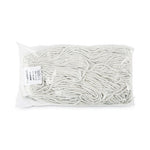 Load image into Gallery viewer, Cut-end Wet Mop Head, Cotton, No. 24, White 12/carton