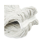 Load image into Gallery viewer, Cut-end Wet Mop Head, Cotton, No. 24, White 12/carton