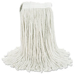 Load image into Gallery viewer, Cut-end Wet Mop Head, Cotton, No. 24, White