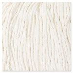Load image into Gallery viewer, Cut-end Wet Mop Head, Cotton, No. 24, White