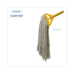 Load image into Gallery viewer, Cut-end Wet Mop Head, Cotton, No. 32, White