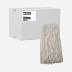 Load image into Gallery viewer, Premium Cut-end Wet Mop Heads, Rayon, 24oz, White, 12/carton