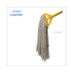 Load image into Gallery viewer, Mop Head, Premium Standard Head, Cotton Fiber, 32oz, White, 12/carton