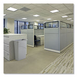 Load image into Gallery viewer, Slim Waste Container, 23 Gal, Plastic, Gray