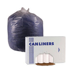 Load image into Gallery viewer, High-density Can Liners, 10 Gal, 6 Mic, 24" X 23", Natural, 50 Bags/roll, 20 Rolls/carton