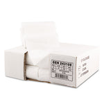 Load image into Gallery viewer, High Density Can Liners, 16 Gal, 7 Mic, 24" X 31", Natural, 50 Bags/roll, 20 Rolls/carton
