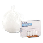 Load image into Gallery viewer, Low-density Waste Can Liners, 16 Gal, 0.4 Mil, 24" X 32", White, 25 Bags/roll, 20 Rolls/carton