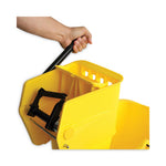 Load image into Gallery viewer, Pro-pac Side-squeeze Wringer/bucket Combo, 8.75 Gal, Yellow/silver