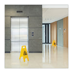 Load image into Gallery viewer, Site Safety Wet Floor Sign, 2-sided, 10 X 2 X 26, Yellow
