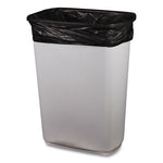 Load image into Gallery viewer, Linear Low Density Can Liners, 23 Gal, 0.9 Mil, 28 X 45, Black, 25 Bags/roll, 8 Rolls/carton