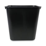 Load image into Gallery viewer, Soft-sided Wastebasket, 28 Qt, Plastic, Black