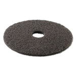 Load image into Gallery viewer, High Performance Stripping Floor Pads, 19" Diameter, Black, 5/carton