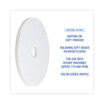 Load image into Gallery viewer, Polishing Floor Pads, 19" Diameter, White, 5/carton