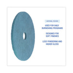 Load image into Gallery viewer, Burnishing Floor Pads, 20" Diameter, Aqua, 5/carton