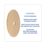 Load image into Gallery viewer, Burnishing Floor Pads, 20" Diameter, Tan, 5/carton