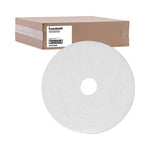 Load image into Gallery viewer, Polishing Floor Pads, 20" Diameter, White, 5/carton