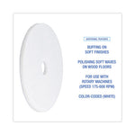Load image into Gallery viewer, Polishing Floor Pads, 20" Diameter, White, 5/carton