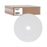 Load image into Gallery viewer, Polishing Floor Pads, 21" Diameter, White, 5/carton