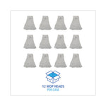 Load image into Gallery viewer, Pro Loop Web/tailband Wet Mop Head, Rayon, #24 Size, White, 12/carton