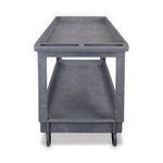 Load image into Gallery viewer, Two-shelf Utility Cart, Plastic, 2 Shelves, 300 Lb Capacity, 24" X 40" X 31.5", Gray