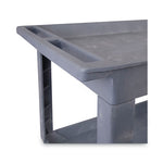 Load image into Gallery viewer, Two-shelf Utility Cart, Plastic, 2 Shelves, 300 Lb Capacity, 24" X 40" X 31.5", Gray