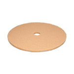 Load image into Gallery viewer, Burnishing Floor Pads, 27" Diameter, Tan, 5/carton
