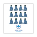 Load image into Gallery viewer, Mop Head, Premium Standard Head, Cotton/rayon Fiber, Medium, Blue, 12/carton