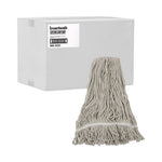 Load image into Gallery viewer, Mop Head, Loop Web/tailband, Value Standard, Cotton, No. 32, White, 12/carton