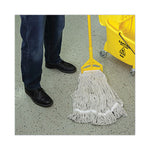 Load image into Gallery viewer, Mop Head, Loop Web/tailband, Value Standard, Cotton, No. 32, White, 12/carton