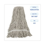 Load image into Gallery viewer, Mop Head, Loop Web/tailband, Value Standard, Cotton, No. 32, White, 12/carton