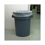 Load image into Gallery viewer, High-density Can Liners, 45 Gal, 13 Mic, 40" X 46", Natural, 25 Bags/roll, 10 Rolls/carton