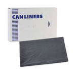 Load image into Gallery viewer, Linear Low Density Industrial Can Liners, 45 Gal, 1.1 Mil, 40 X 46, Gray, 100/carton