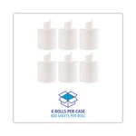 Load image into Gallery viewer, Center-pull Roll Towels, 2-ply, 10 X 7.6, White, 600/roll, 6/carton