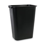 Load image into Gallery viewer, Soft-sided Wastebasket, 41 Qt, Plastic, Black