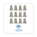 Load image into Gallery viewer, Pro Loop Web/tailband Wet Mop Head, Cotton, 24oz, White, 12/carton