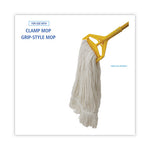 Load image into Gallery viewer, Pro Loop Web/tailband Wet Mop Head, Rayon, 24oz, White, 12/carton