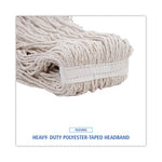 Load image into Gallery viewer, Mop Head, Pro Loop Web/tailband, Premium Standard Head, Cotton, 32-oz., White