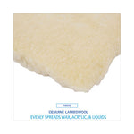 Load image into Gallery viewer, Mop Head, Applicator Refill Pad, Lambswool, 18-inch, White